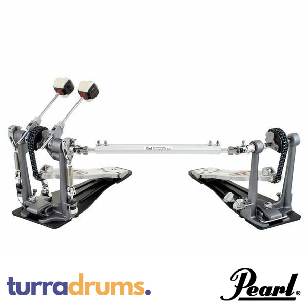 Pearl P2052C Eliminator Redline Chain Drive Double Kick Pedal (P-2052C)
