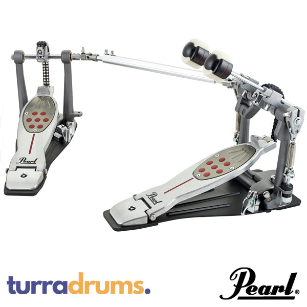 Pearl P2052C Eliminator Redline Chain Drive Double Kick Pedal (P-2052C)