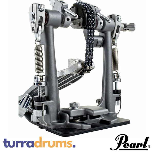 Pearl P2052C Eliminator Redline Chain Drive Double Kick Pedal (P-2052C)
