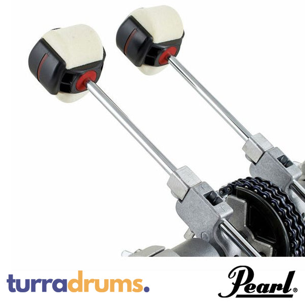 Pearl P2052C Eliminator Redline Chain Drive Double Kick Pedal (P-2052C)