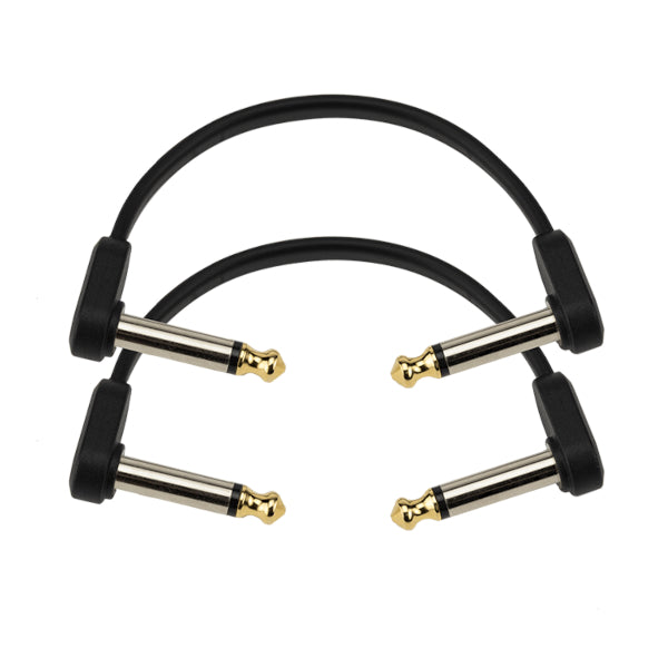 Planet Waves Flat Patch Cable Twin Pack - 4 Inch