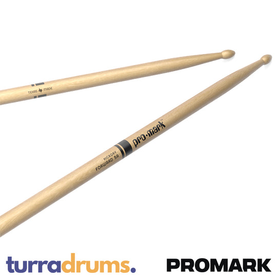 ProMark Classic Forward 5A Wood Tip Hickory Drumsticks (TX5AW)