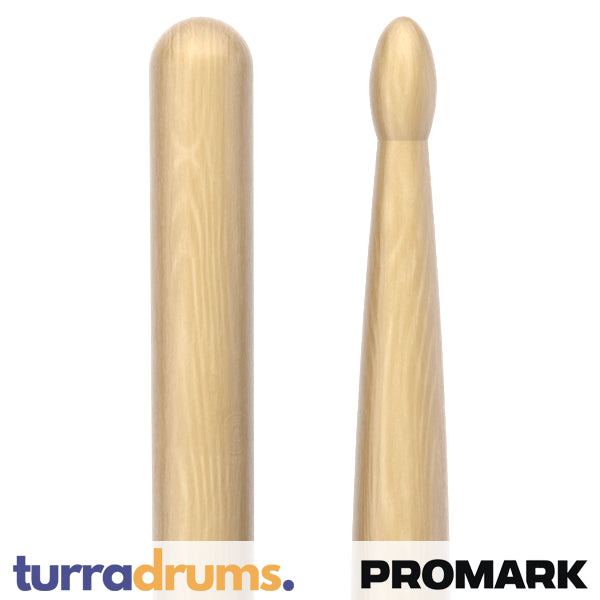 ProMark Classic Forward 7A Wood Tip Hickory Drumsticks (TX7AW)