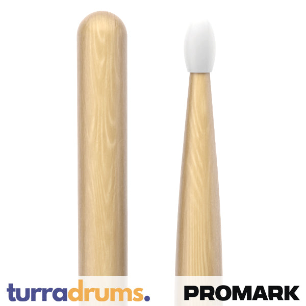 ProMark Classic Forward 7A Nylon Tip Hickory Drumsticks (TX7AN)