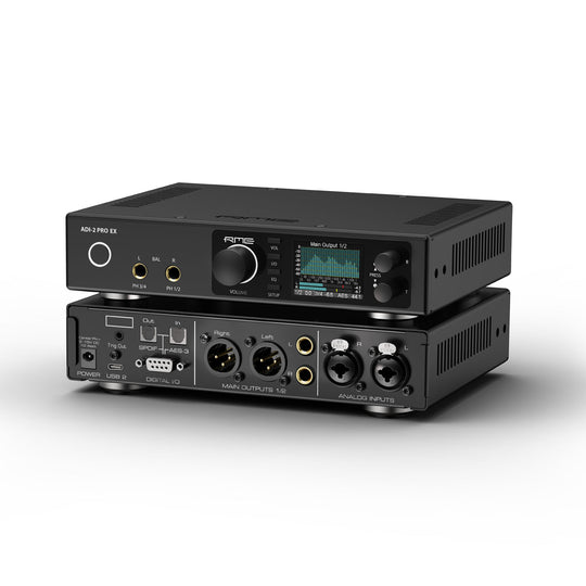 RME ADI-2 Pro EX 768kHz AD/DA Converter Headphone Amplifier & Audio Interface