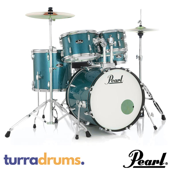 Pearl Roadshow Fusion Plus 22 Complete Drum Kit Package