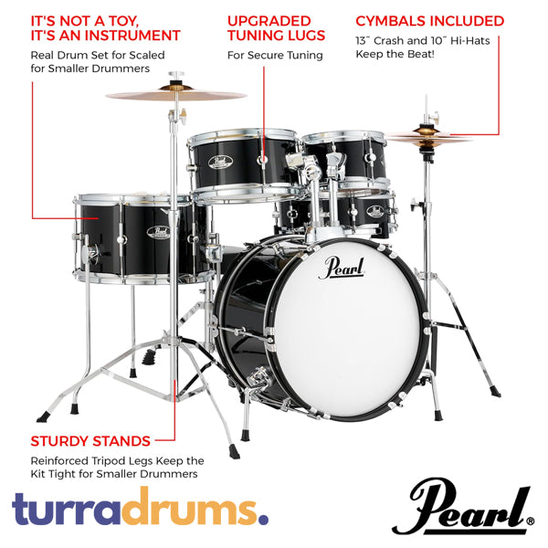 Pearl Roadshow Junior - Complete Drum Kit Package