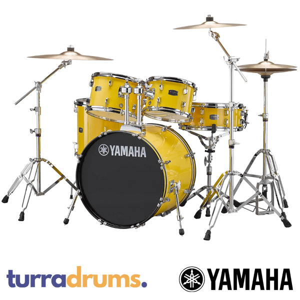 Yamaha Rydeen Fusion Size Complete Drum Kit Package