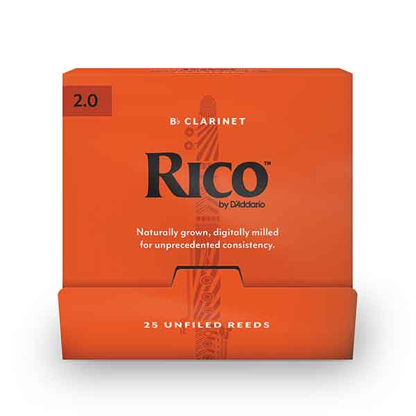 Rico Clarinet Reeds 25 Pack
