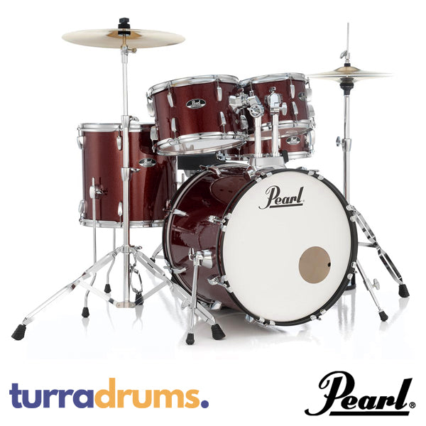 Pearl Roadshow Fusion Plus 22 Complete Drum Kit Package