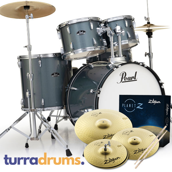 Pearl Roadshow X 22 Fusion Plus Complete Pack with Zildjian Cymbals