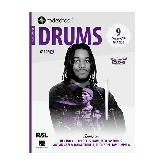Rockschool Drums Grade 6 (2024)