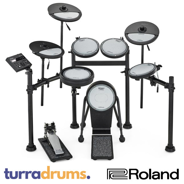 Roland VQD106 V-Drums Quiet Design Electronic Drum Kit (VQD106S)