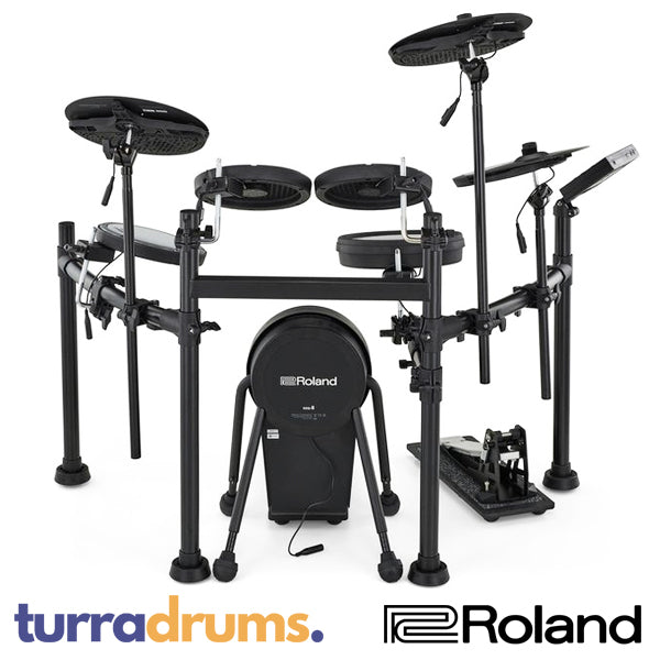 Roland VQD106 V-Drums Quiet Design Electronic Drum Kit (VQD106S)