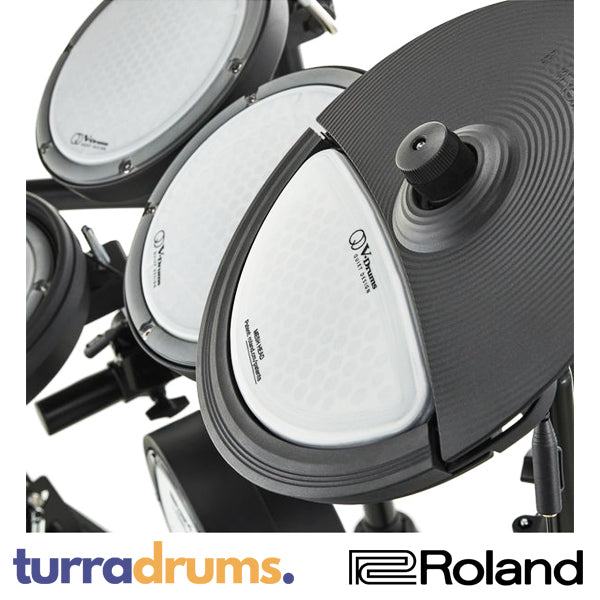 Roland VQD106 V-Drums Quiet Design Electronic Drum Kit (VQD106S)