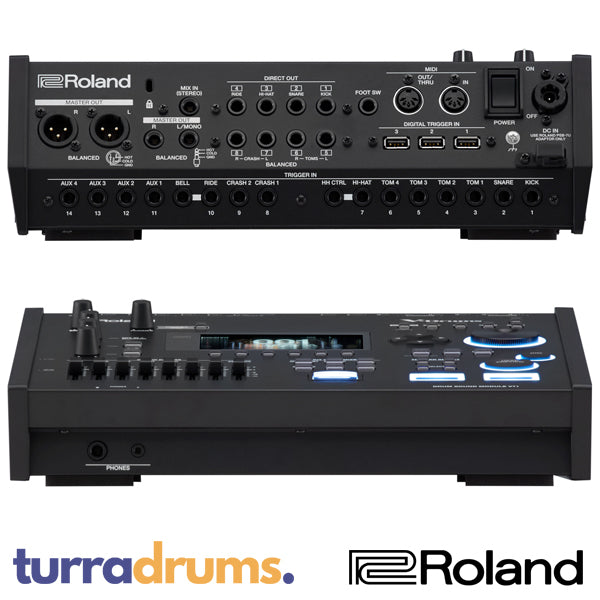 Roland TD716 V-Drums Electronic Drum Kit with Mesh Heads (TD716S)