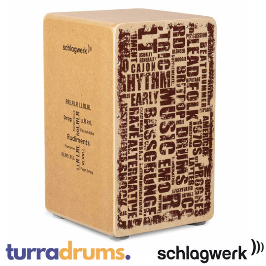 Schlagwerk Rudiments Styles Cajon (SCH-CP85)