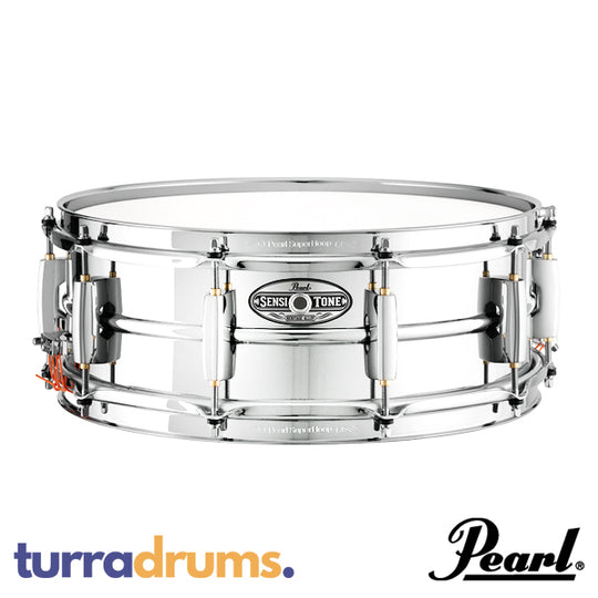 Pearl Sensitone Heritage Alloy 14 x 5 Beaded Steel Snare Drum (STH1450S)
