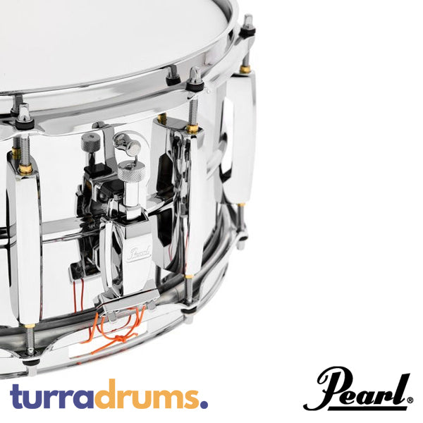 Pearl Sensitone Heritage Alloy 14 x 6.5 Beaded Steel Snare Drum (STH1465S)
