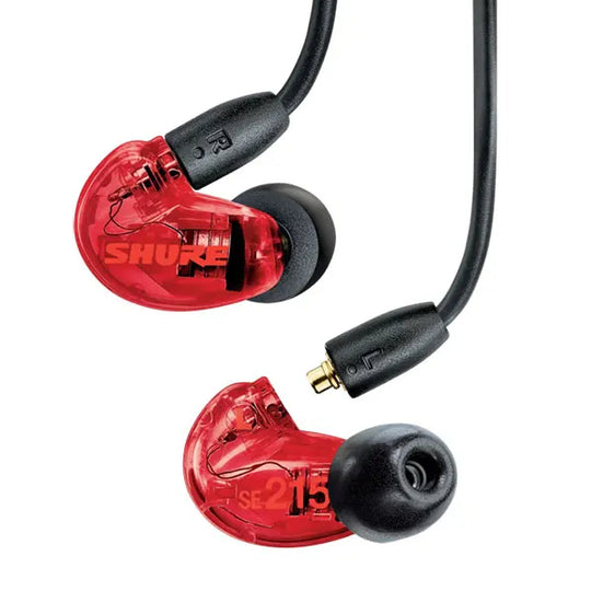 Shure SE215 Special Edition Earphones - Red