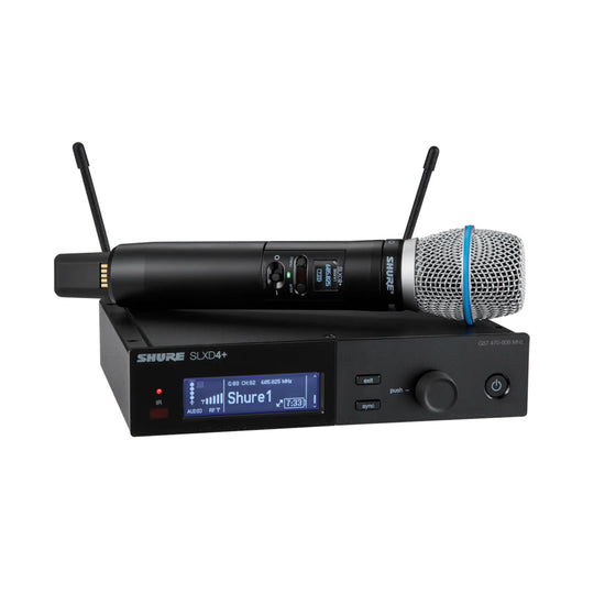 Shure SLXD24+/B87A Digital Wireless Beta 87A System
