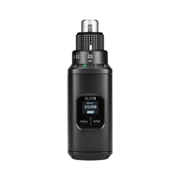 Shure SLXD3 Plug-On Digital Wireless Transmitter