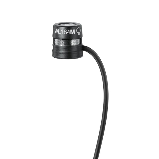 Shure WL184M Low-Profile Supercarioid Lavalier Microphone (TA4F)