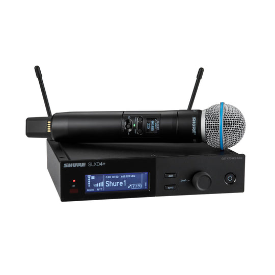 Shure SLXD24+/B58 Digital Wireless Beta 58A System