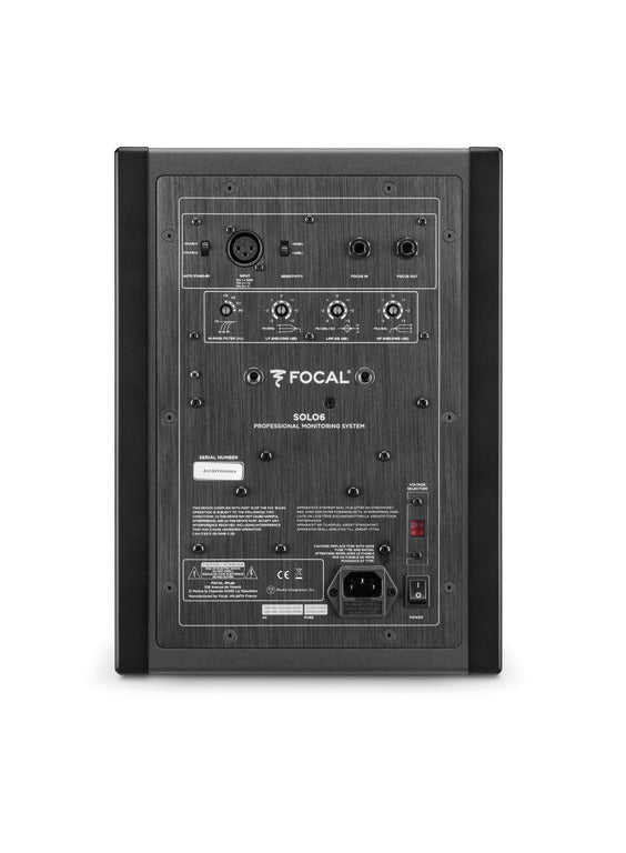 Focal Solo6 ST6 Black (Single) - Back