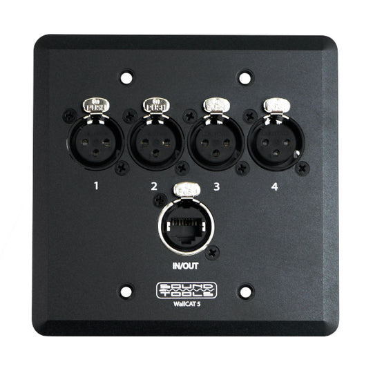 SoundTools WallCAT 5 Female XLR - Black
