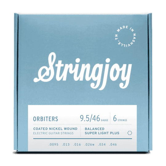 Stringjoy Orbiters Coated Nickel Electric Guitar Strings