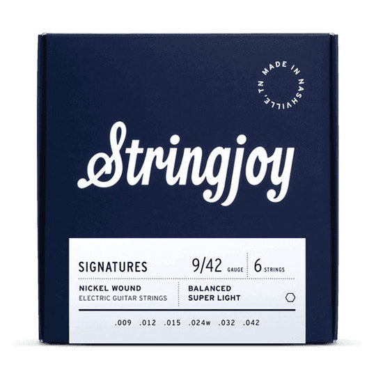 Stringjoy Signatures Balanced Nickel Wound Electric Guitar Strings