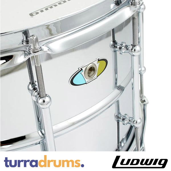 Ludwig 14 x 8 Inch Supralite Snare Drum (LU0814SLDIR)
