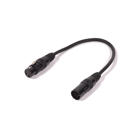 Swamp 5pin to 3pin DMX Cable 110ohm - 20cm