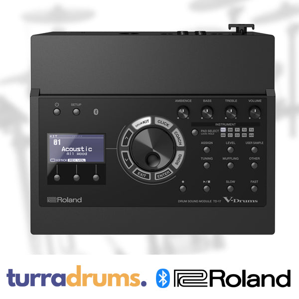 Roland TD-17KVX2 Electronic Drum Kit with Mesh Heads (TD17KVX2S)
