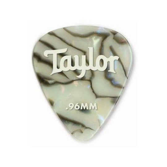 Taylor Celluloid 351 Guitar Picks - Abalone .96mm (12 Pack)