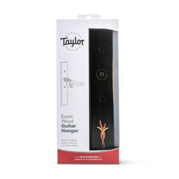 Taylor Guitar Hanger - Ebony (Bouquet Inlay)