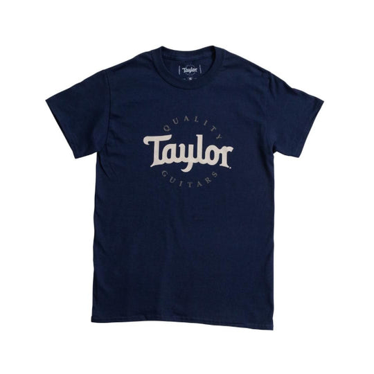 Taylor Navy Two-Colour Logo T-Shirt