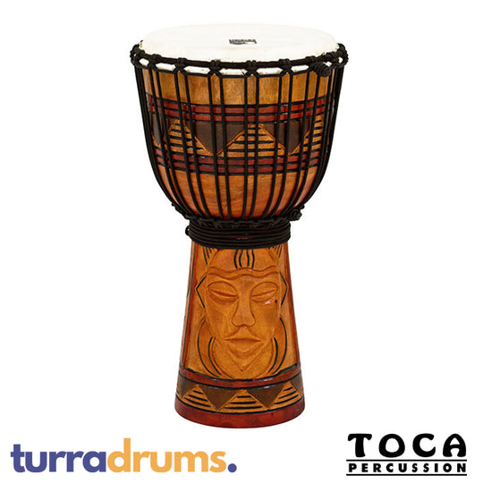 Toca Origins Series 8" Rope-Tuned Wooden Djembe