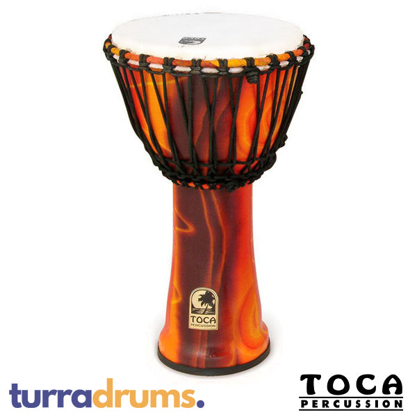 Toca Freestyle II Series 10" Rope-Tuned Synthetic Djembe