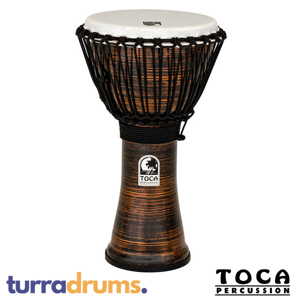 Toca Freestyle II Series 10" Rope-Tuned Synthetic Djembe
