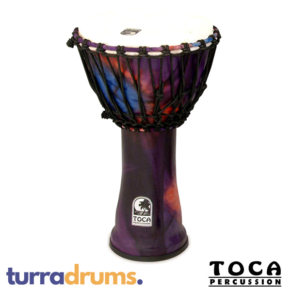 Toca Freestyle II Series 10" Rope-Tuned Synthetic Djembe