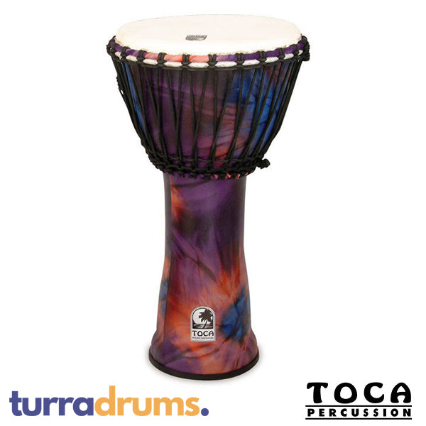 Toca Freestyle II Series 12" Rope-Tuned Synthetic Djembe