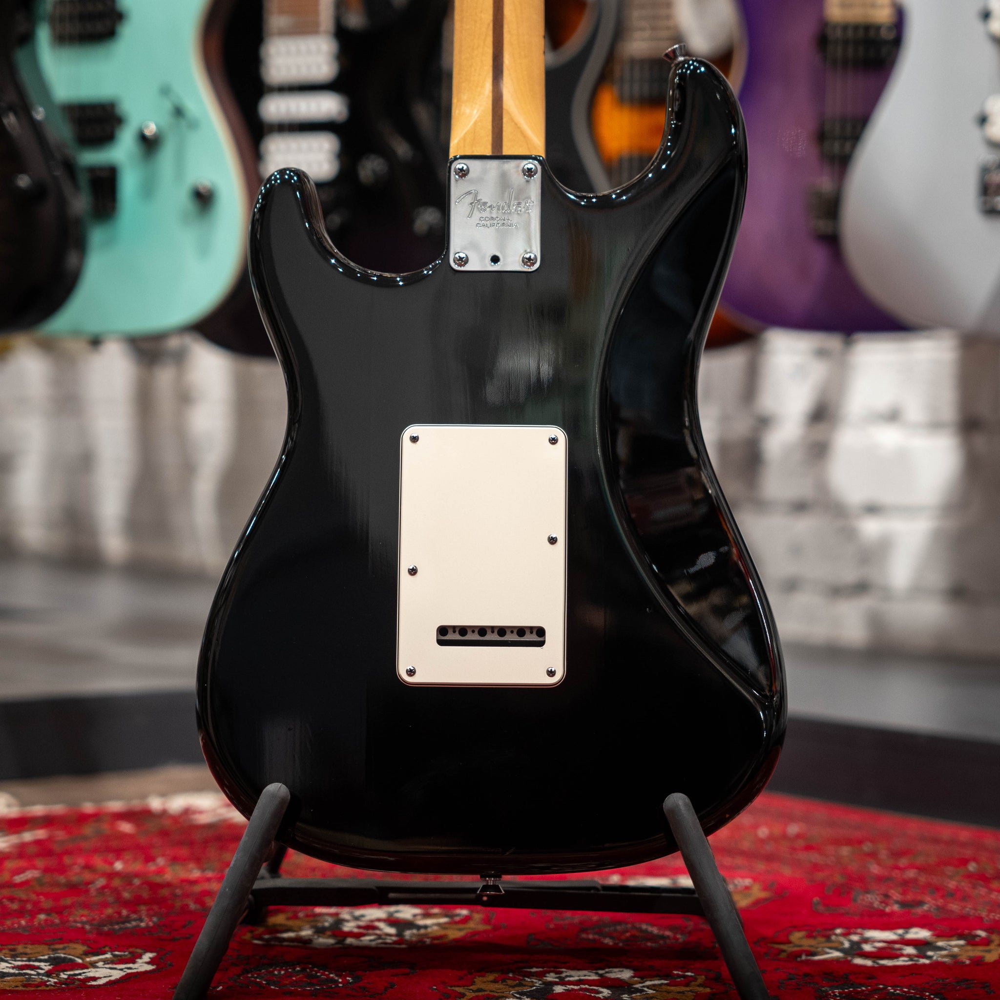Fender American Standard Strat Black (Second Hand) - Back