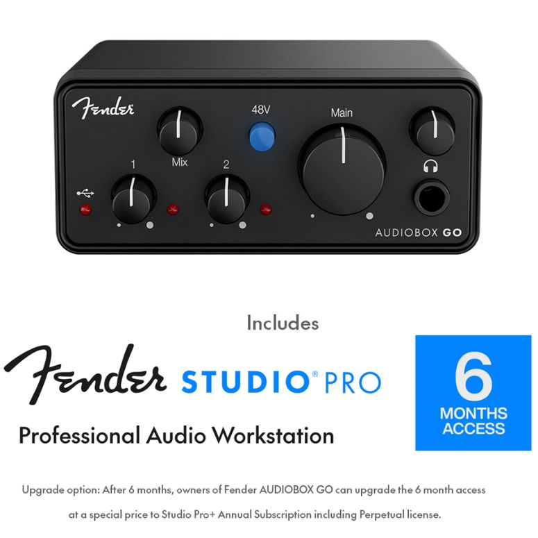 Fender Studio AudioBox Go - Audio Interface | Turramurra Music