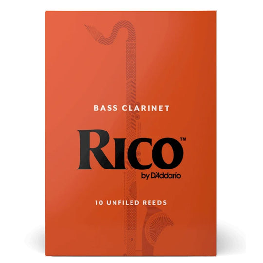 Rico Bass Clarinet Reeds 10 Pack