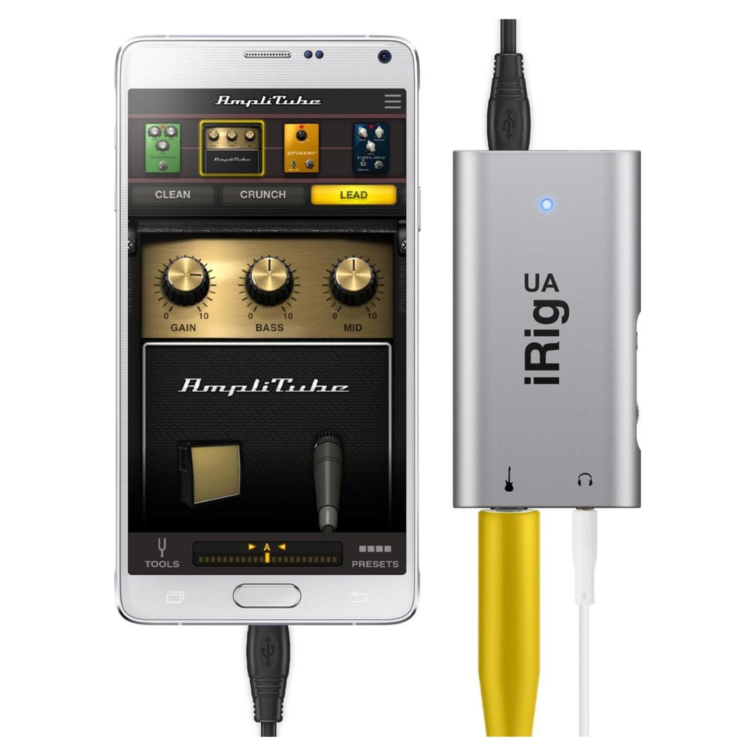IK Multimedia iRig UA | Universal Guitar Effects Processor