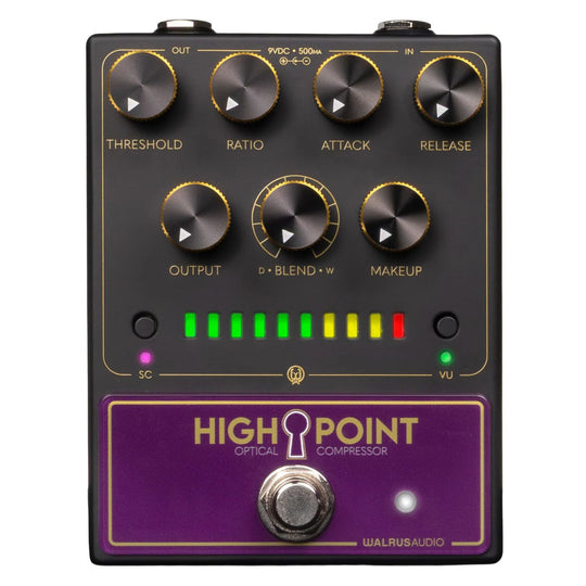 Walrus Audio Highpoint Analog Optical Compressor