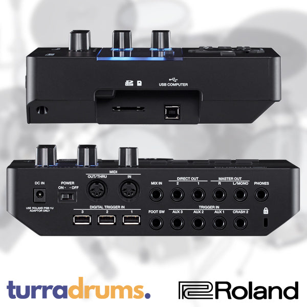 Roland VAD504 Electronic Drum Kit with Mesh Heads (VAD504S)