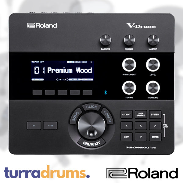 Roland VAD504 Electronic Drum Kit with Mesh Heads (VAD504S)